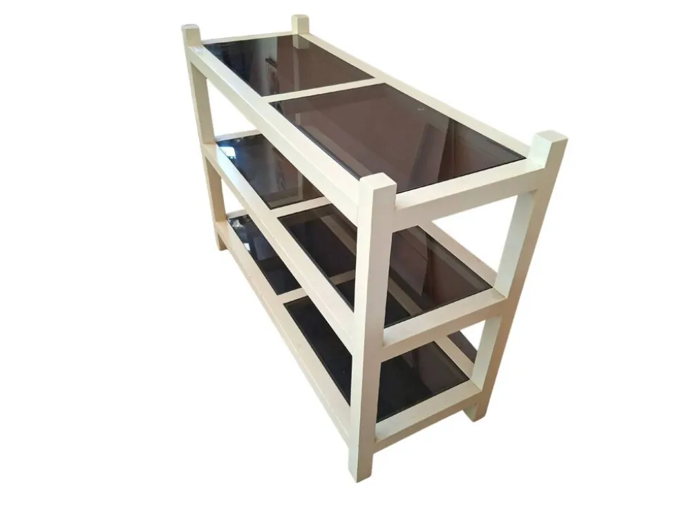 Etagère sur pieds, bibliothèque postmoderne, années 90