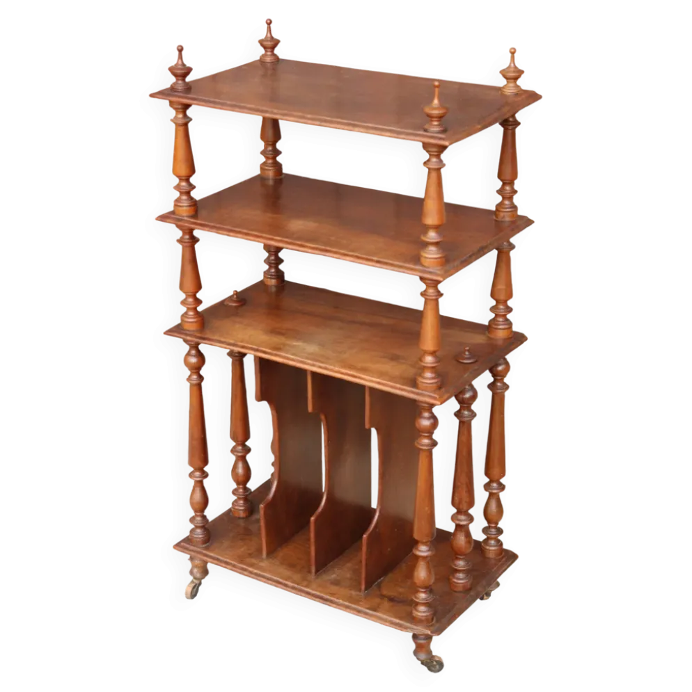 Etagère sur pieds début XXème siècle