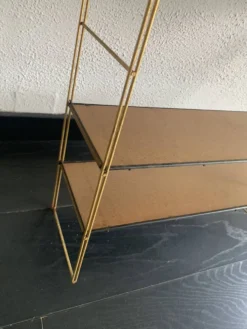 Etagère vintage 1960 String murale bois doré - 60 x 50 cm