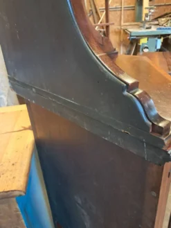 etgere d angle en acajou