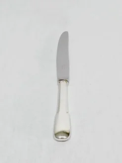 Europ - 12 Couteaux en métal argenté Uniplat