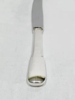Europ - 12 Couteaux en métal argenté Uniplat