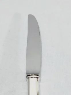 Europ - 12 Couteaux en métal argenté Uniplat