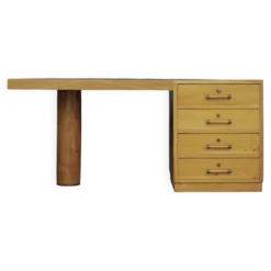 Exceptionnel bureau Art déco indépendant. Français, années 1930.