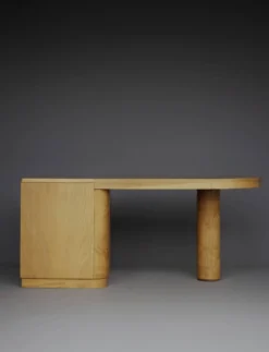 Exceptionnel bureau Art déco indépendant. Français, années 1930.