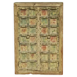 Exceptionnelle armoire de style indien - Superbe patine