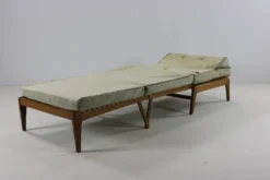 Fauteuil / lit de repos design français du milieu du siècle par George Tigien