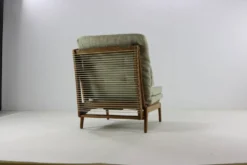 Fauteuil / lit de repos design français du milieu du siècle par George Tigien