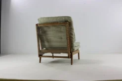 Fauteuil / lit de repos design français du milieu du siècle par George Tigien