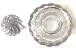 Flacon Cristal Torsadé