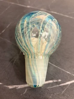 Flacon décoratif en verre soufflé Mdina Glass