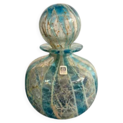 Flacon décoratif en verre soufflé Mdina Glass