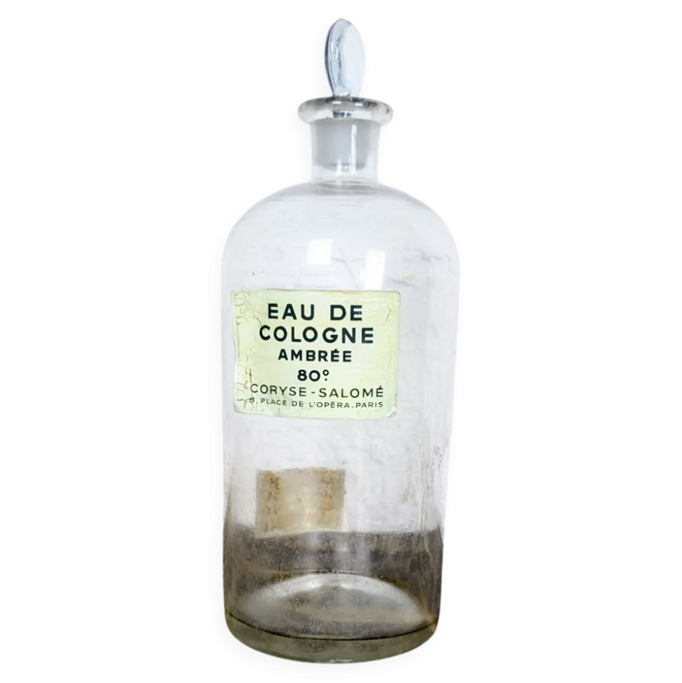 Flacon d'eau de cologne