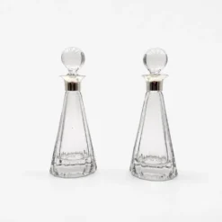 Flacons huilier & vinaigrier en cristal Paloma Picasso pour Villeroy & Boch