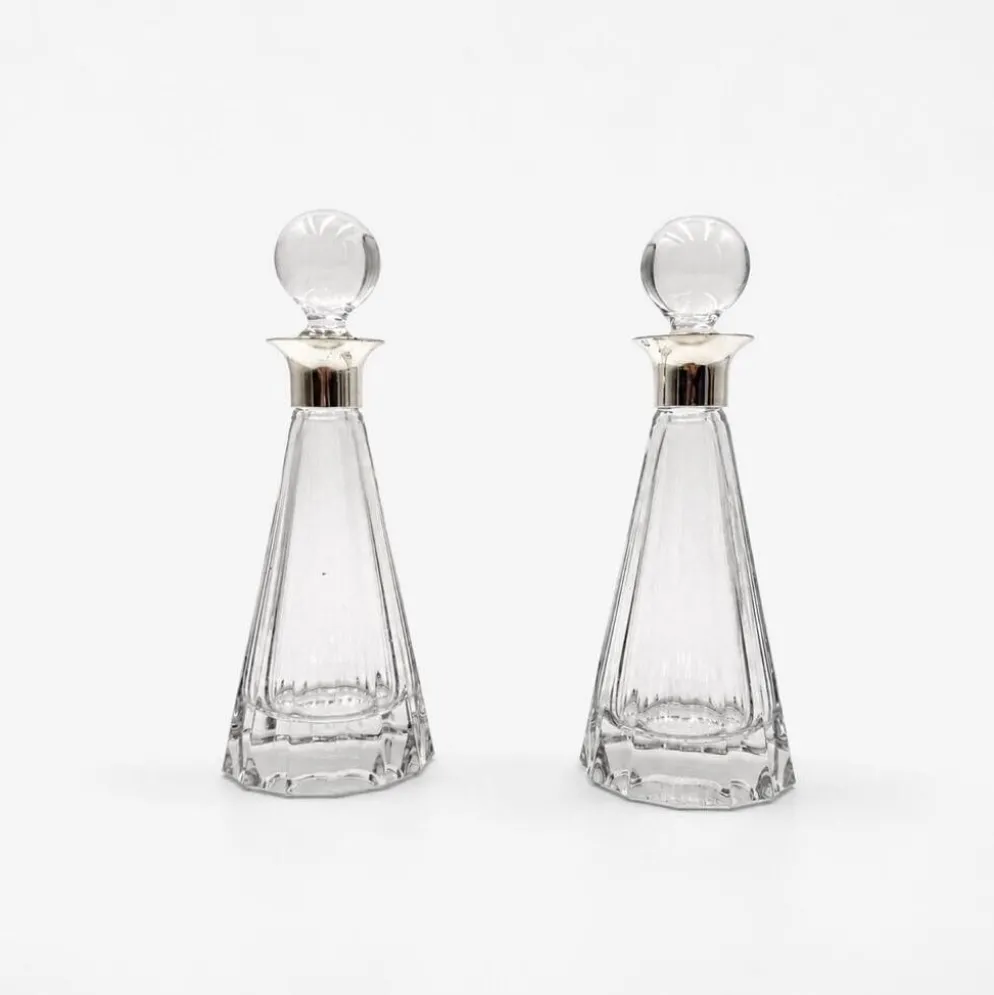 Flacons huilier & vinaigrier en cristal Paloma Picasso pour Villeroy & Boch