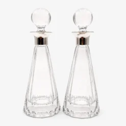 Flacons huilier & vinaigrier en cristal Paloma Picasso pour Villeroy & Boch