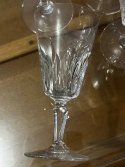 12 flûtes à champagne Baccarat modèle Carcassonne - estampillées