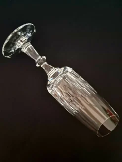 5 flûtes à champagne en cristal Schott Zwiesel années 70/80