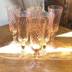 Flûtes à champagne, modèle Rosaline