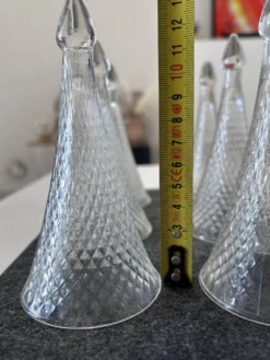 6 flûtes à champagne sans pied Henri Maire