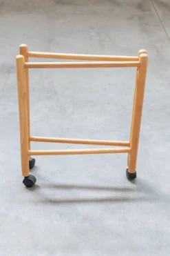 Folding food cart, Jens Quistgaard, Denmark, 1960s