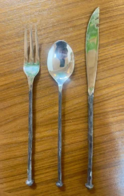 Fourchette Cuillère Couteau Michel Aram – Métal argenté