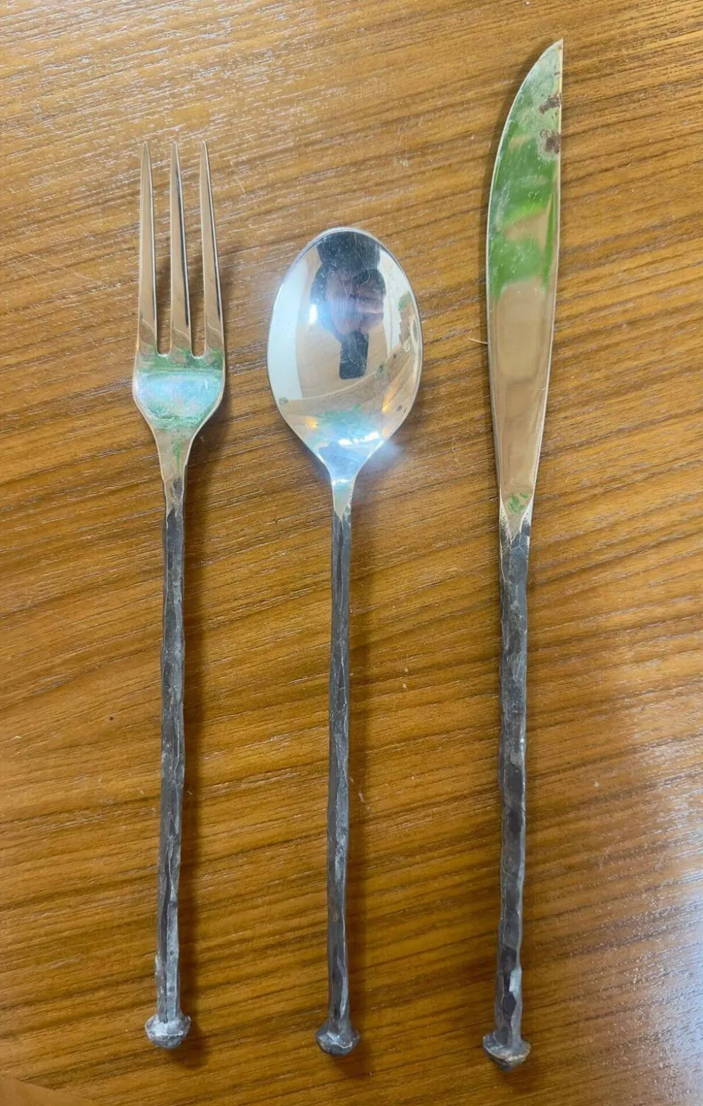 Fourchette Cuillère Couteau Michel Aram – Métal argenté