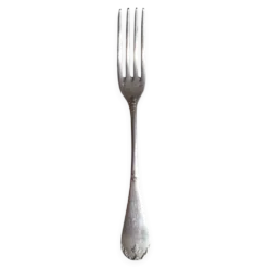 Fourchette en argent massif Henri Soufflot