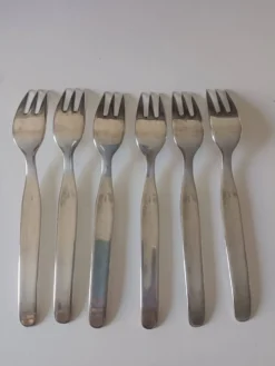 Fourchette en métal argenté
