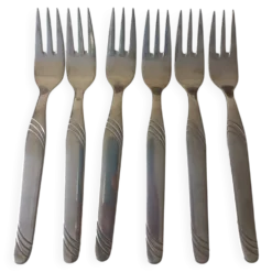 Fourchette en métal argenté