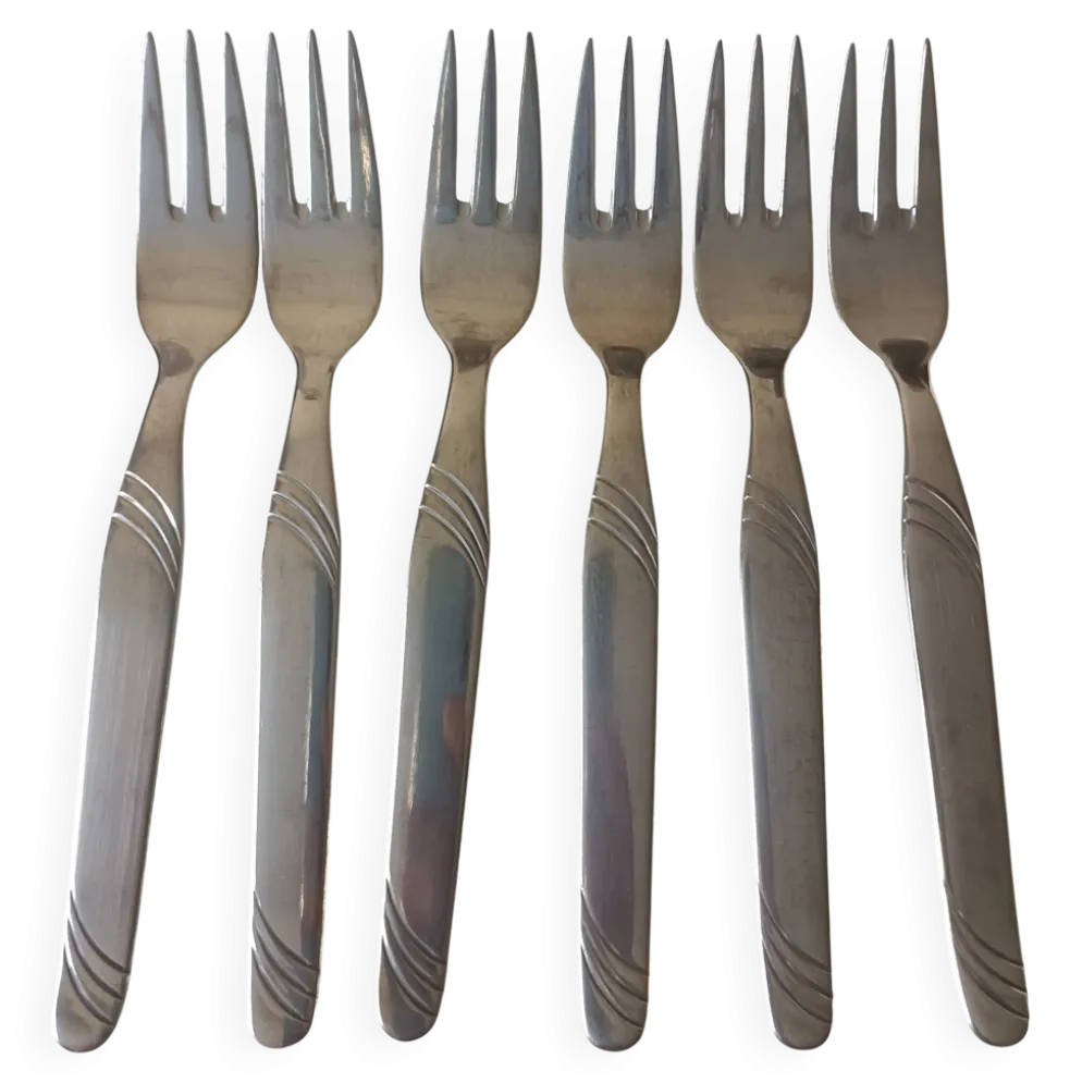 Fourchette en métal argenté
