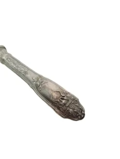 Fourchette à rôtir en argent classique, France, années 1880