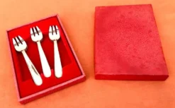 12 fourchettes à dessert Guy Degrenne, années 1970