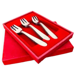 12 fourchettes à dessert Guy Degrenne, années 1970