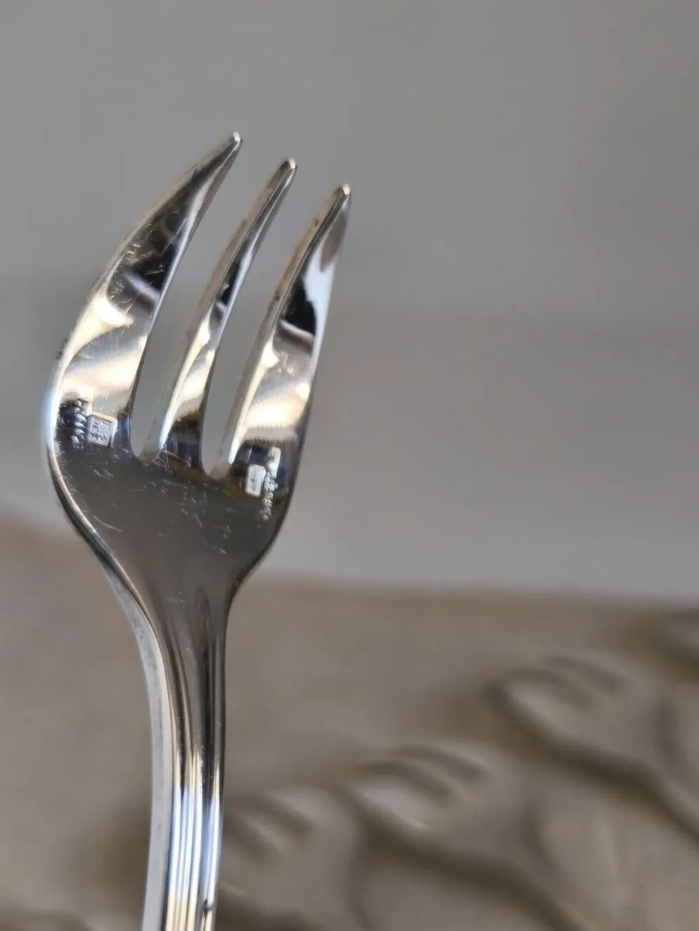 6 fourchettes à gâteau Christofle modèle Albi
