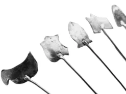 Fourchettes à hareng en argent Art Déco, Grèce, années 1960, ensemble de 12