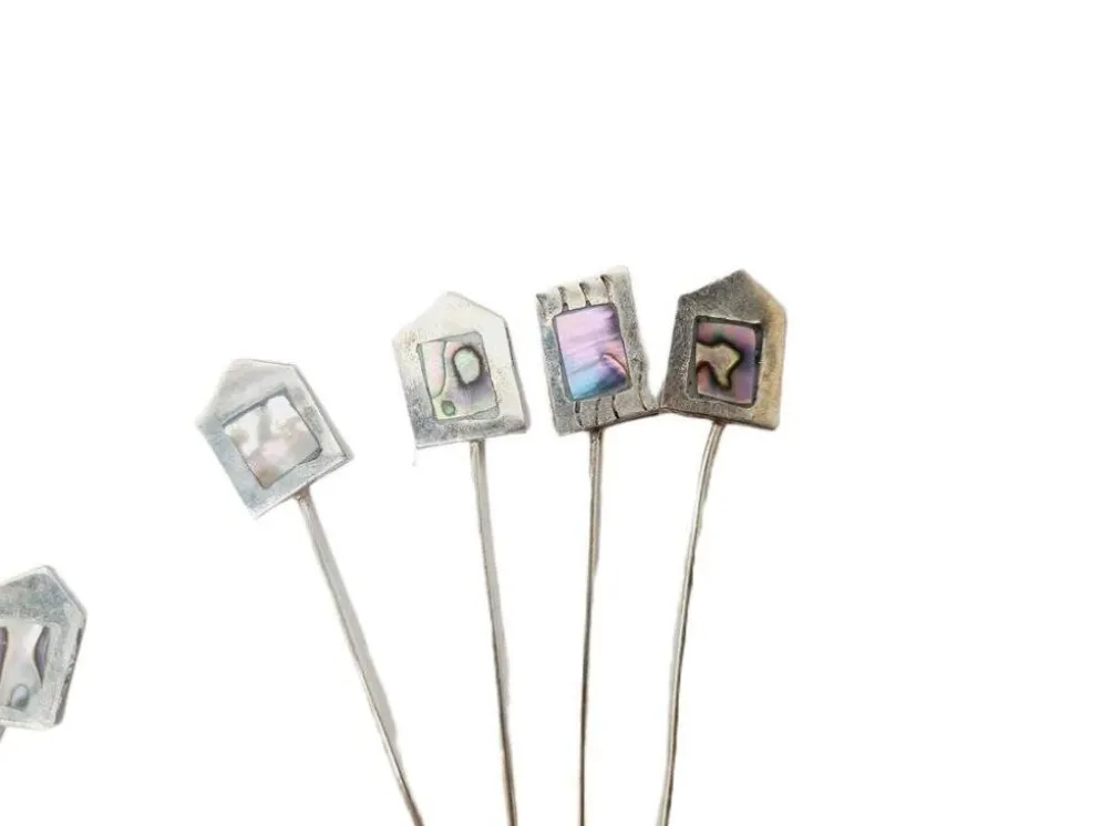 Fourchettes à hareng en argent Art Déco, Grèce, années 1960, ensemble de 12