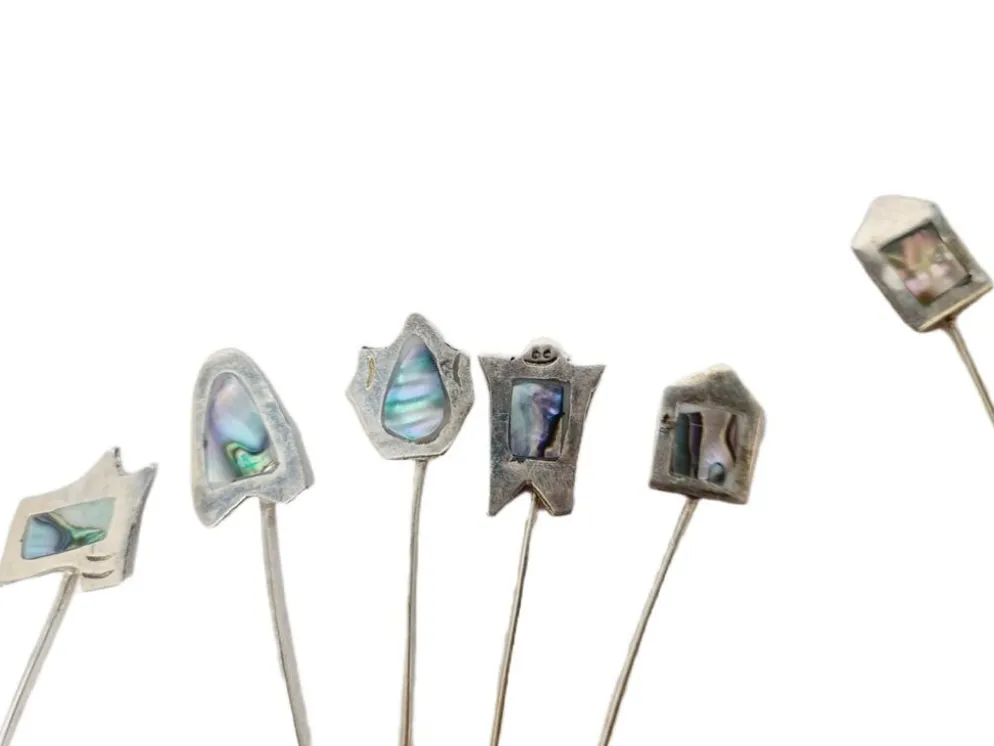 Fourchettes à hareng en argent Art Déco, Grèce, années 1960, ensemble de 12