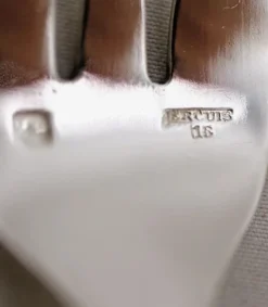 12 fourchettes à huitres Art Déco Ercuis en métal argenté