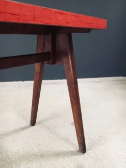 French Reconstruction Bistro Table, 1950s