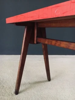 French Reconstruction Bistro Table, 1950s