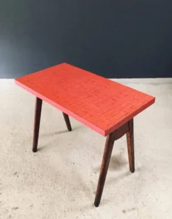 French Reconstruction Bistro Table, 1950s