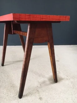 French Reconstruction Bistro Table, 1950s