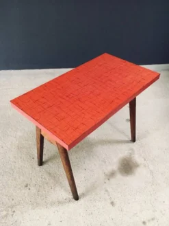French Reconstruction Bistro Table, 1950s