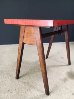 French Reconstruction Bistro Table, 1950s