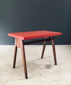 French Reconstruction Bistro Table, 1950s