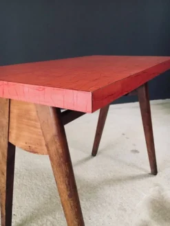 French Reconstruction Bistro Table, 1950s