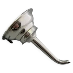 Funnel à vin en argent sterling antique exquis, poinçonné, doré, de qualité superbe