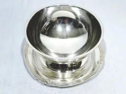 Gallia - saucière en métal argenté modèle vendôme