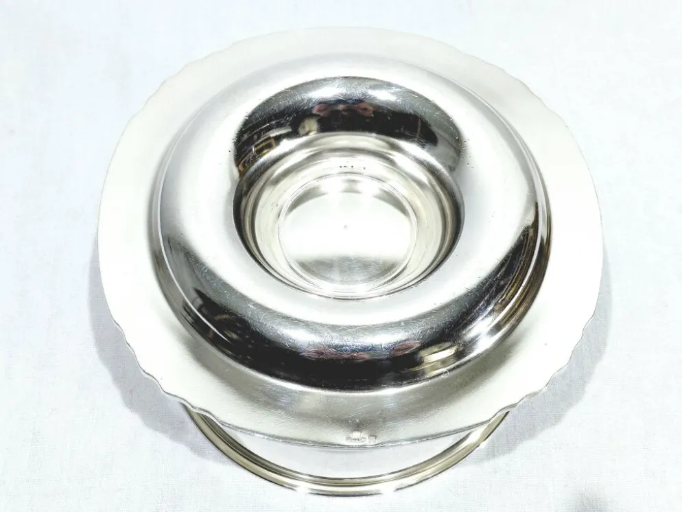 Gallia - saucière en métal argenté modèle vendôme